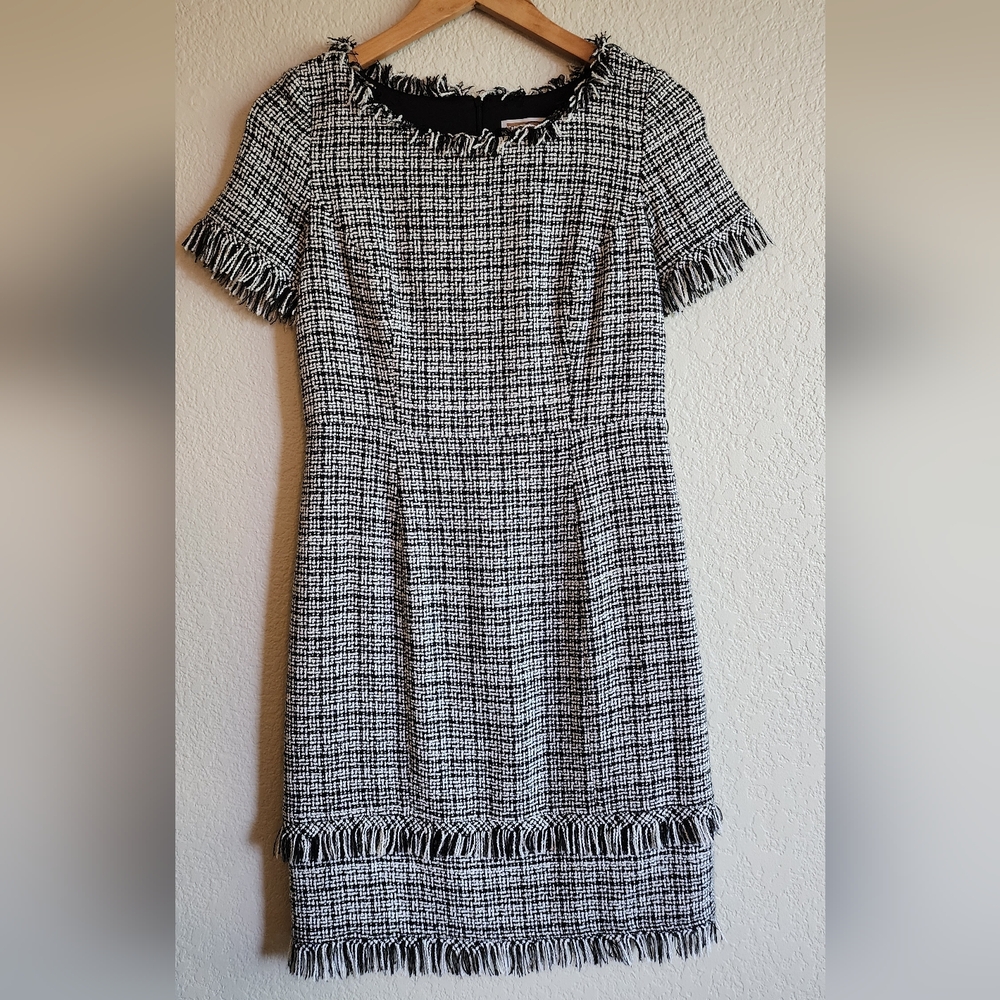 Nue by Shani Lined Tweed Dress